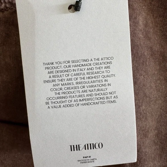 The Attico Mauve Cargo Pants - Picture 4 of 5